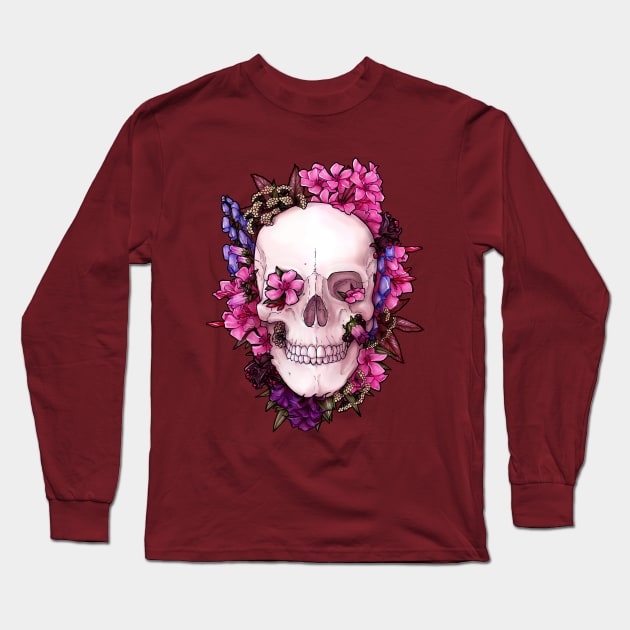 Deadly Beautiful Long Sleeve T-Shirt by emoss